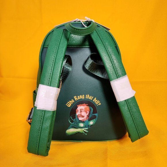 Loungefly The Wizard of Oz Emerald City Glow-in-the-Dark Green Mini Backpack NEW main image 4